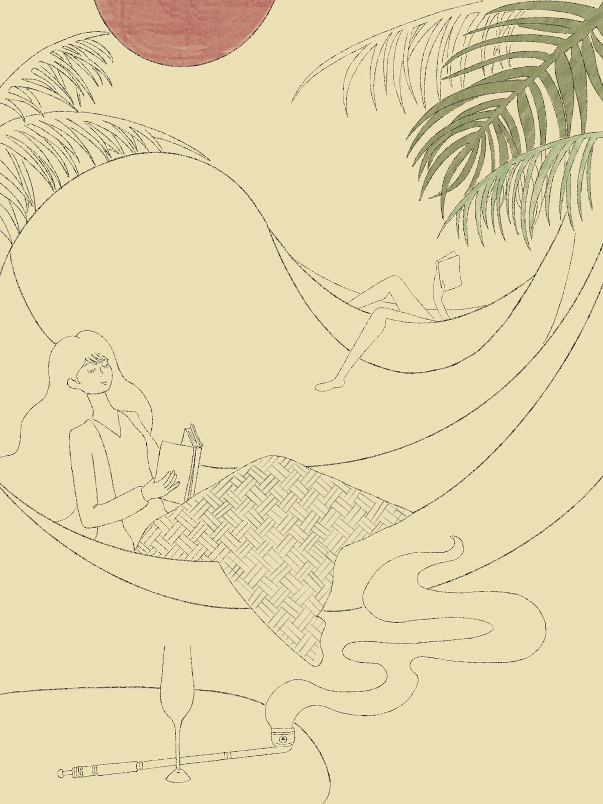 Line stage of Rest by Water.
